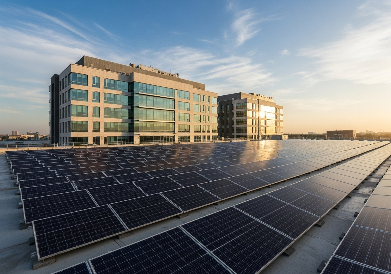 Office Complex Solar Array - Rawalpindi